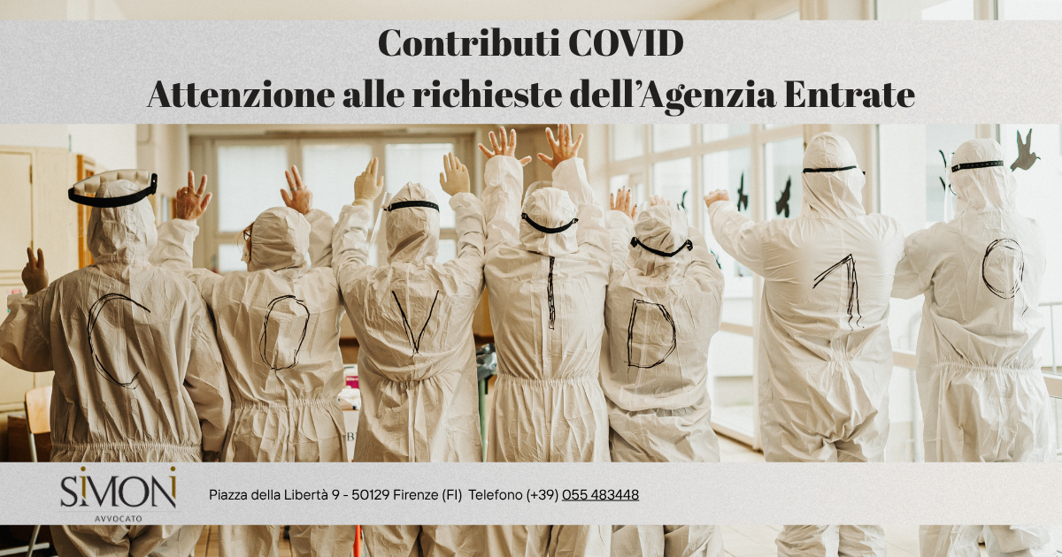 Codiv e Richieste agenzia delle entrate